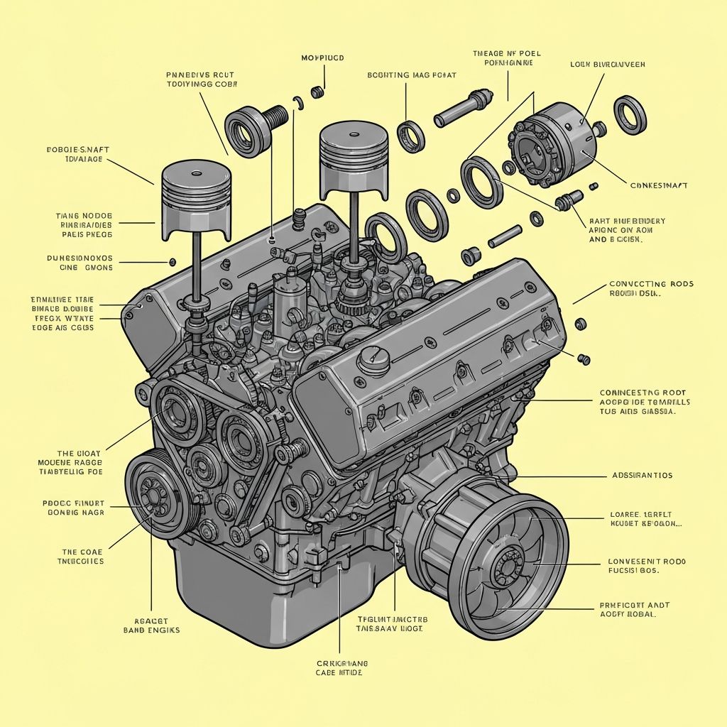 Engine Exploded View